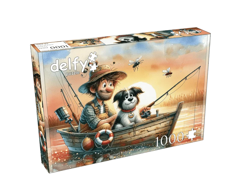 Sunset Fishing Friends (1000 pcs)