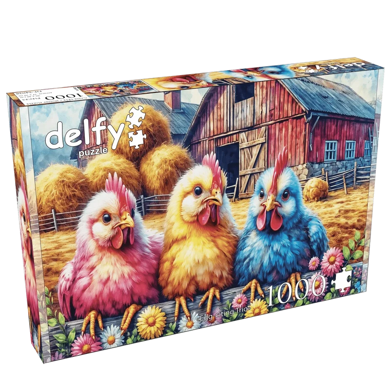 Egg-Citing Trio (1000 pcs)