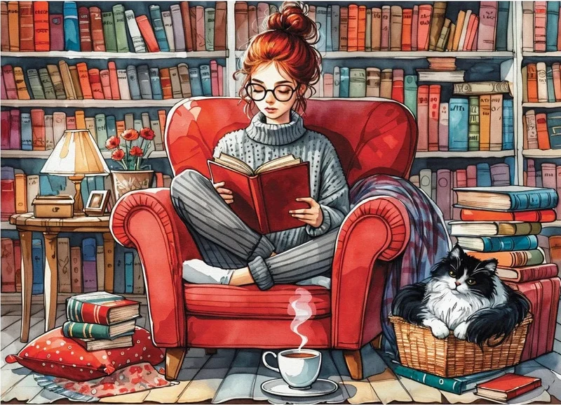 Cozy Reading Time (1000 pcs)