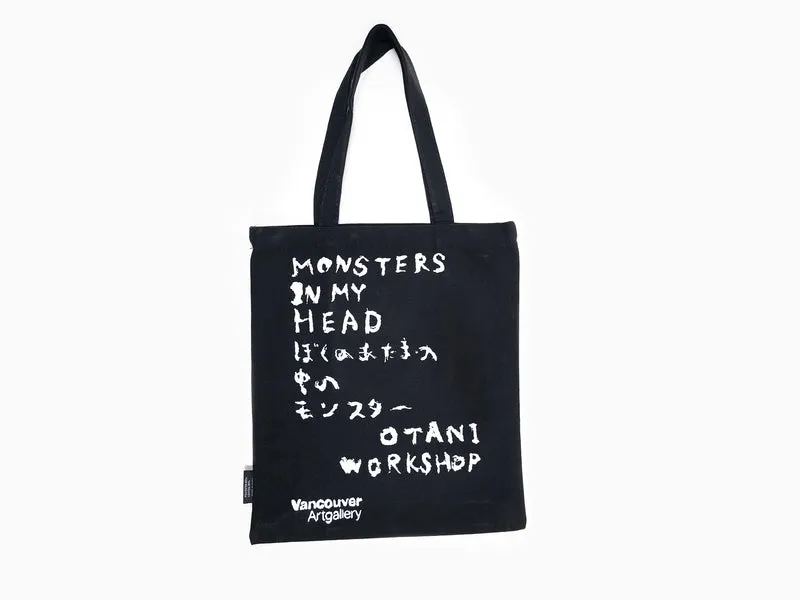Atelier Otani - Tote-bag "Des monstres dans ma tête