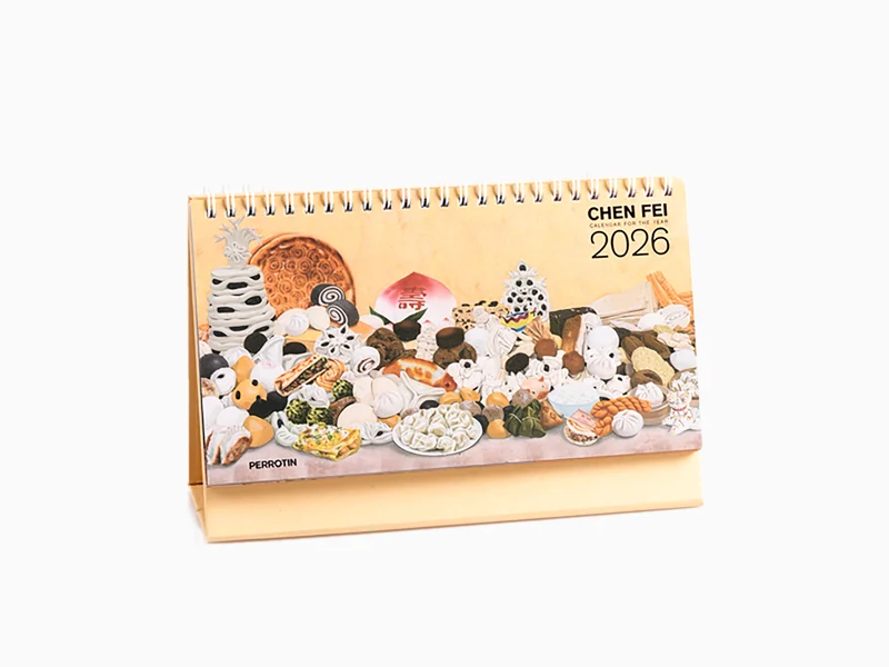 Chen Fei - Calendrier de bureau 2026