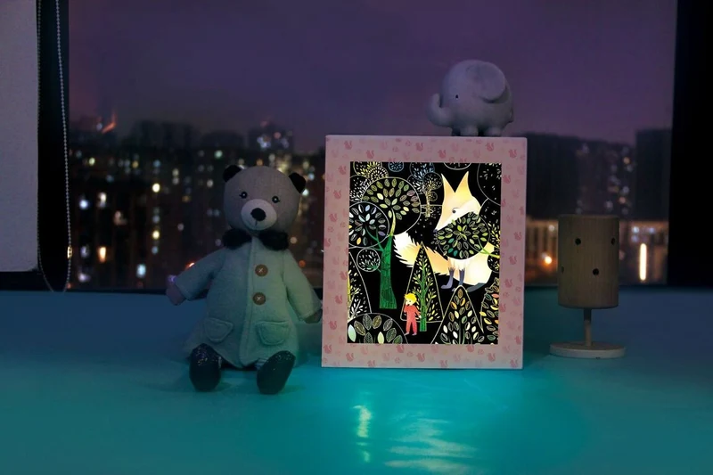 Boîte Lumineuse à Gratter Voyage Magique – Activité Créative Enfant
