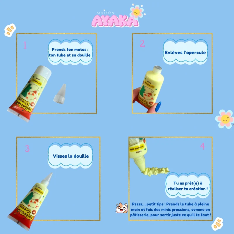 KIT BROSSE À CHEVEUX DECODEN – Loisir Créatif Kawaii