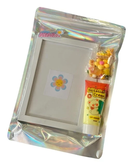 Kit Loisirs Créatifs Kawaii – Cadre Photo à Décorer Activité Loisir Créatif Décoden