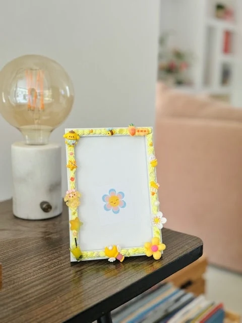 Kit Loisirs Créatifs Kawaii – Cadre Photo à Décorer Activité Loisir Créatif Décoden
