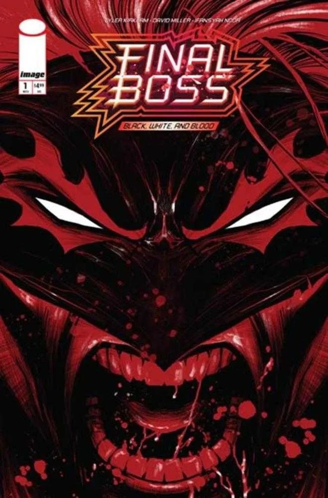 Boss final n° 1 Réimpression noir et blanc Image B Kirkham Snarl 25/11/2026