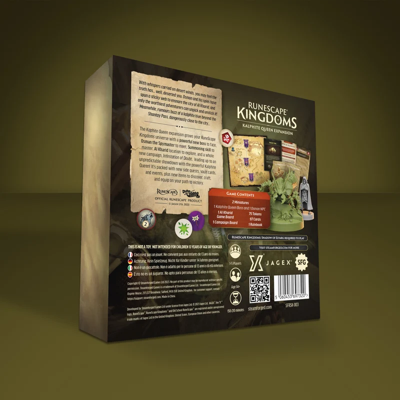 RuneScape Kingdoms: Kalphite Queen Expansion (SFG Exclusive!)