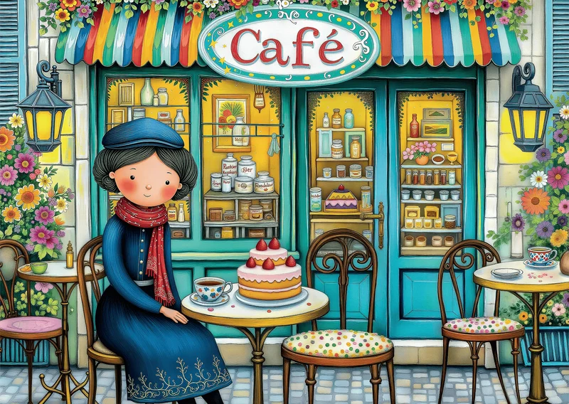 Small Paris Café (1000 pcs)
