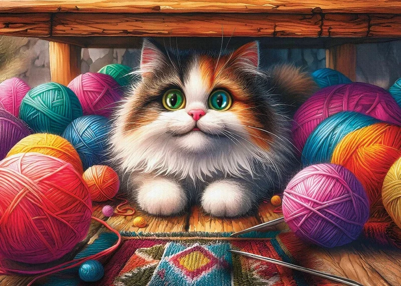 Fuzz Among Threads (1000 pcs)