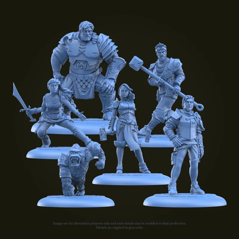 Guild Ball - Free Starter Set (STL Files)