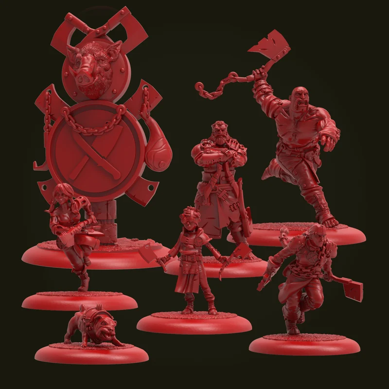 Guild Ball - The Butchers: The Bloody Master
