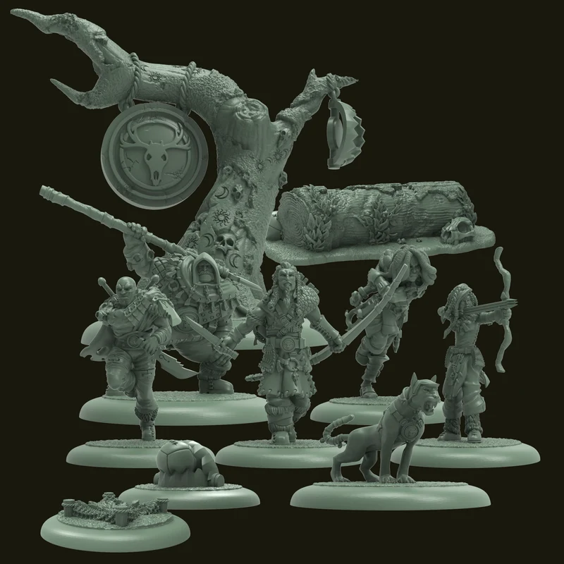 Guild Ball - The Hunters: Blessed of the Sun Father