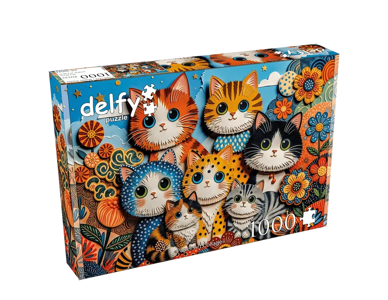 Paper Art Collage (1000 pcs)