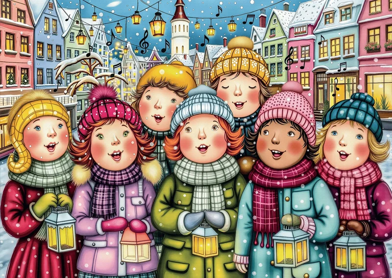 Winter Choir Harmony (1000 pcs)