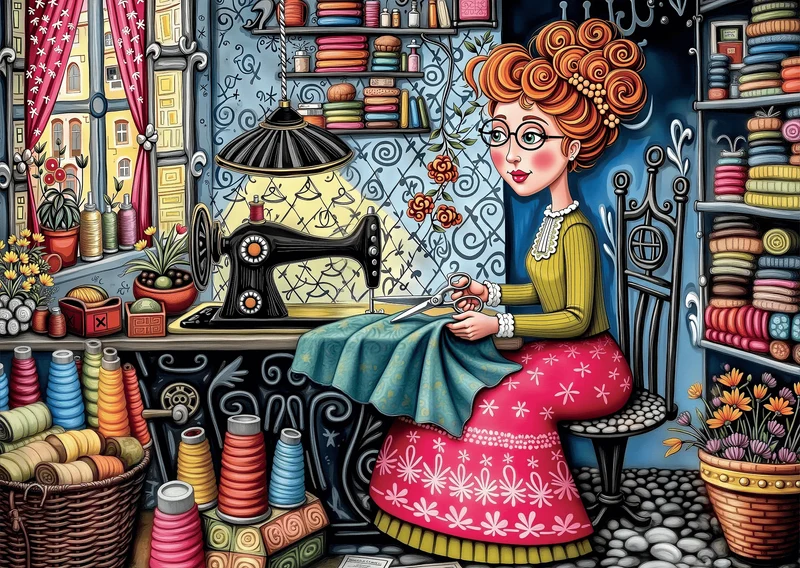 My Sewing Studio (1000 pcs)
