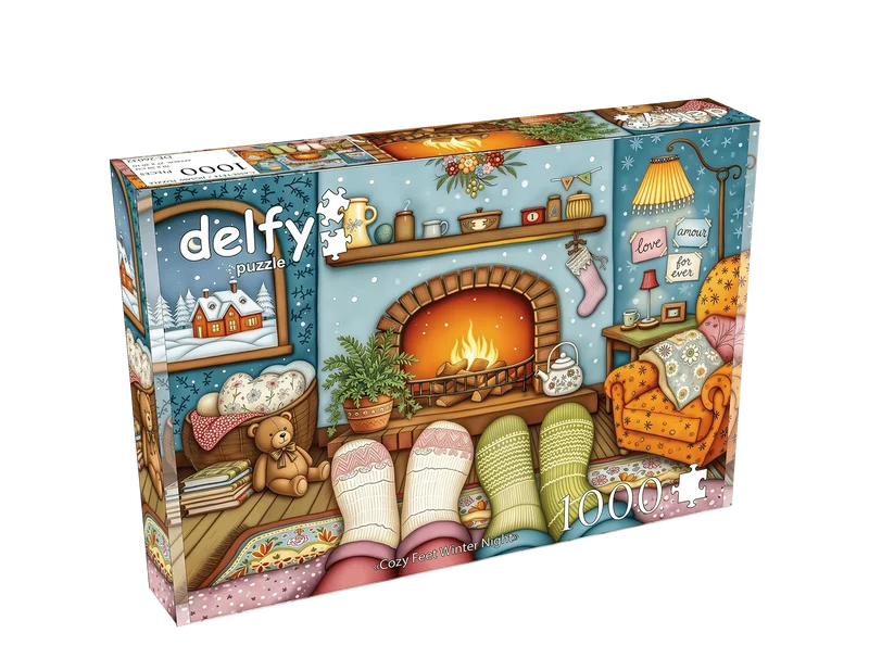 Cozy Feet Winter Night (1000 pcs)