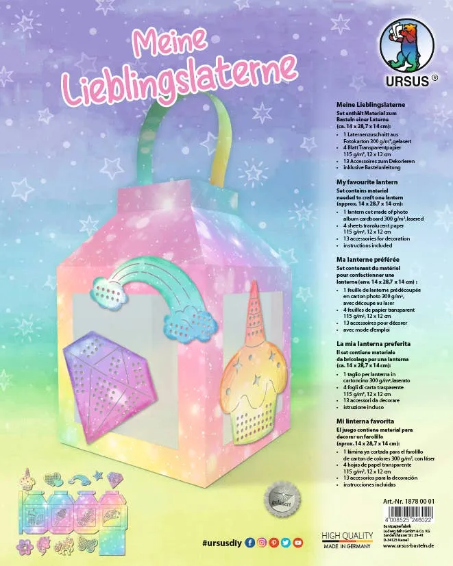 Ma lanterne préférée « Fairy Dust » à àfabriquer