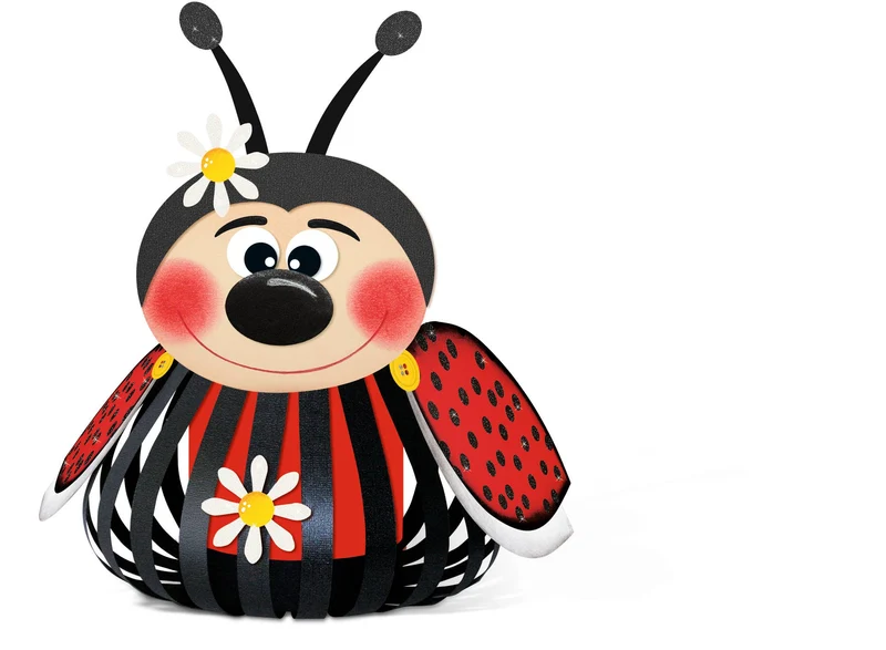 Kit de fabrication de lanternes « coccinelle »