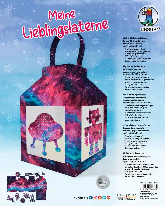 Ma lanterne préférée « Nebula » à Fabriquer