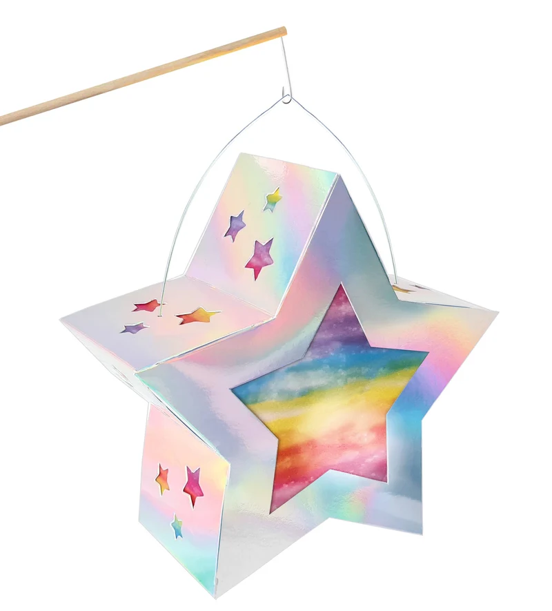 Kit de création de lanternes « Twinkle Star », argenté