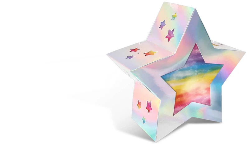 Kit de création de lanternes « Twinkle Star », argenté