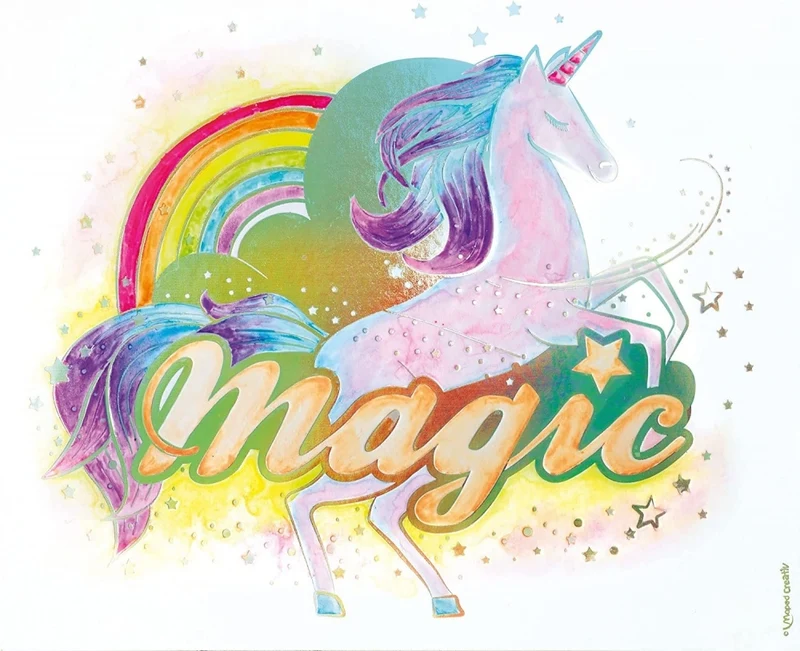 Aqua’Art Licornes – Kit aquarelle enfant dès 7 ans