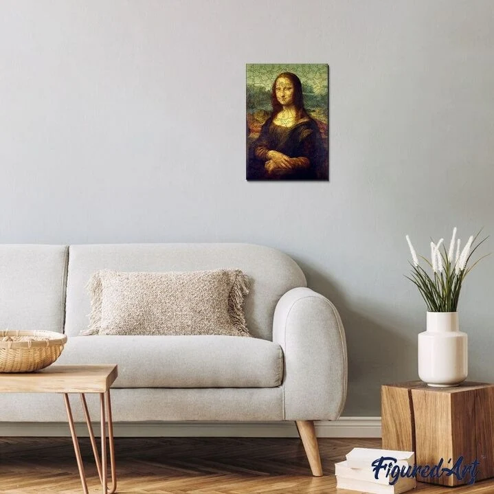 Puzzle 2D en Bois Adulte - La Joconde de Léonard de Vinci