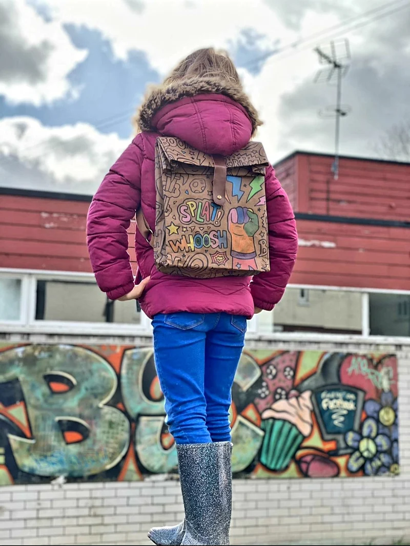 Sac à dos à colorier Power Eco