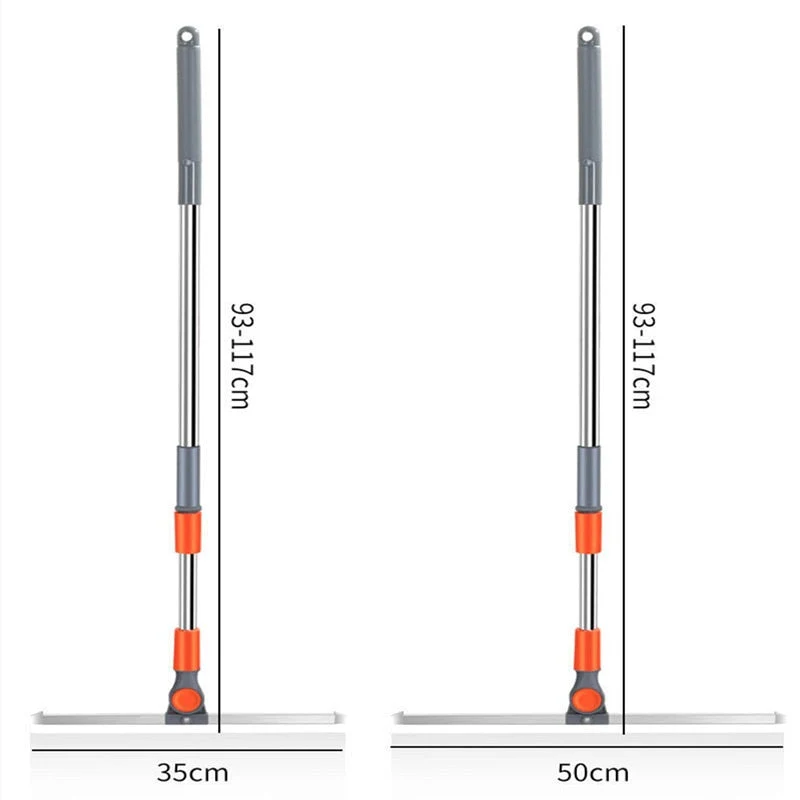 Balai grattoir magique en Silicone - Sols, murs et vitres