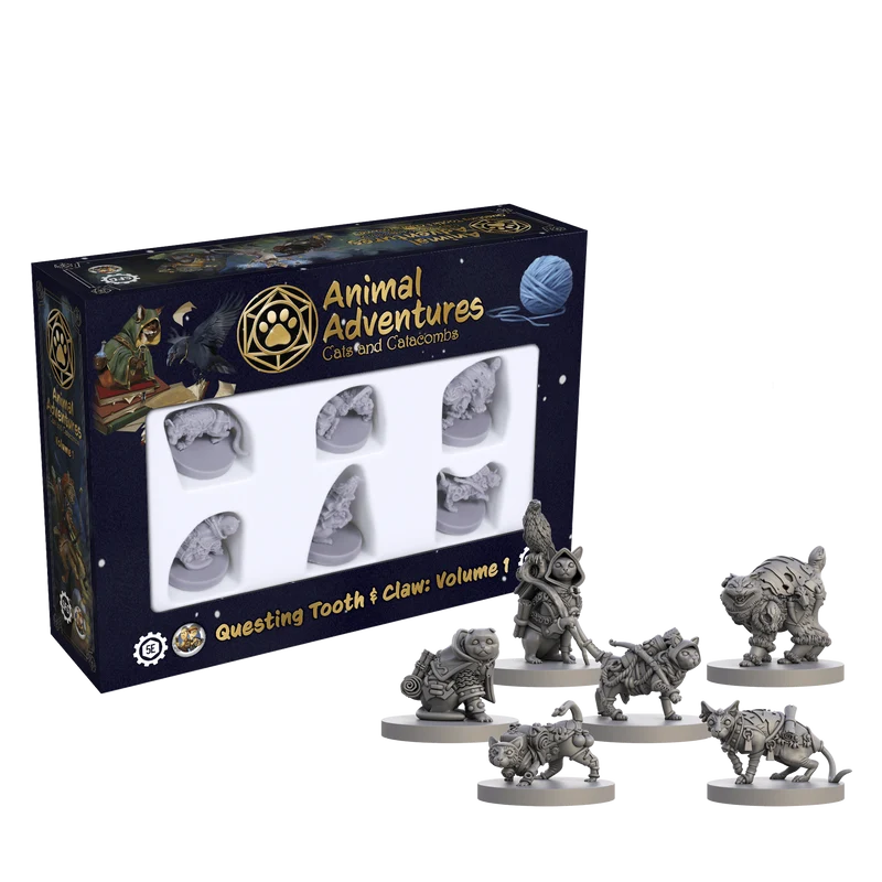 Animal Adventures: Cats and Catacombs - Volume 1