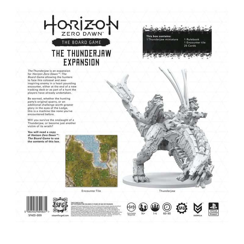 Horizon Zero Dawn Board Game - Thunderjaw Expansion
