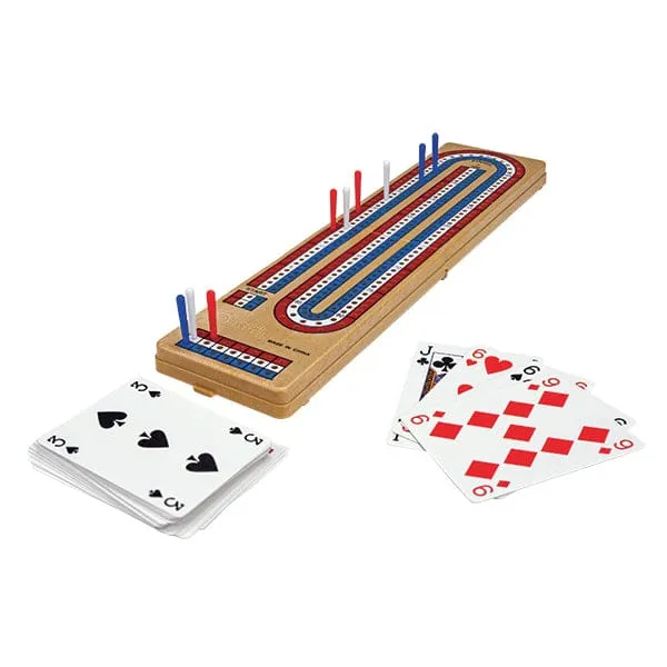 Planche de crib pliante avec jeu de cartes (ML)