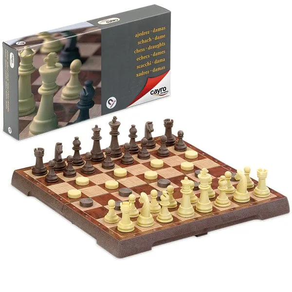 Jeu d’échecs et dames magnétiques - Moyen (ML)