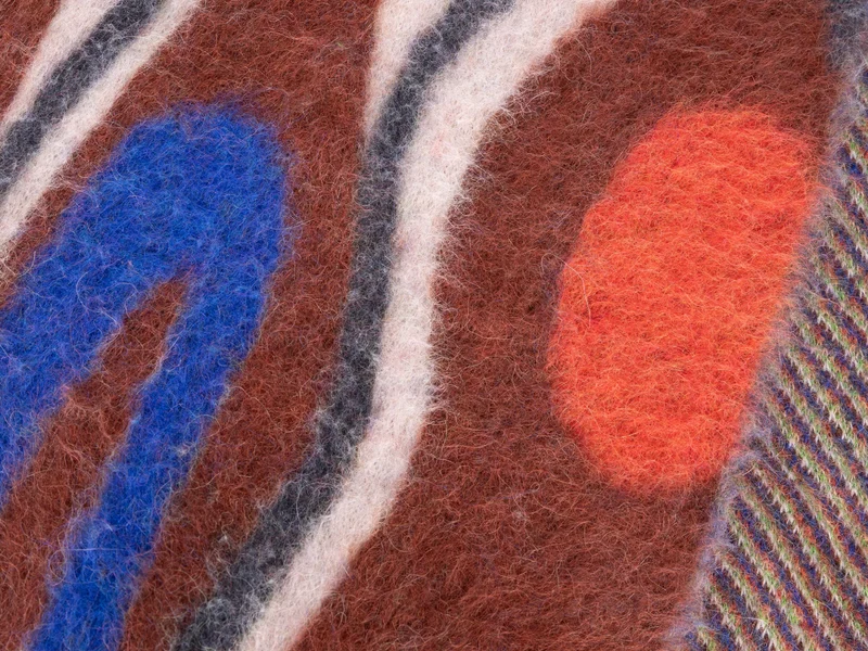 Izumi Kato x Anteprima - Petite écharpe en jacquard Pelosetto