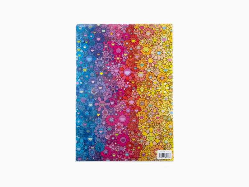 Takashi Murakami - Dossier transparent Champ de fleurs arc-en-ciel