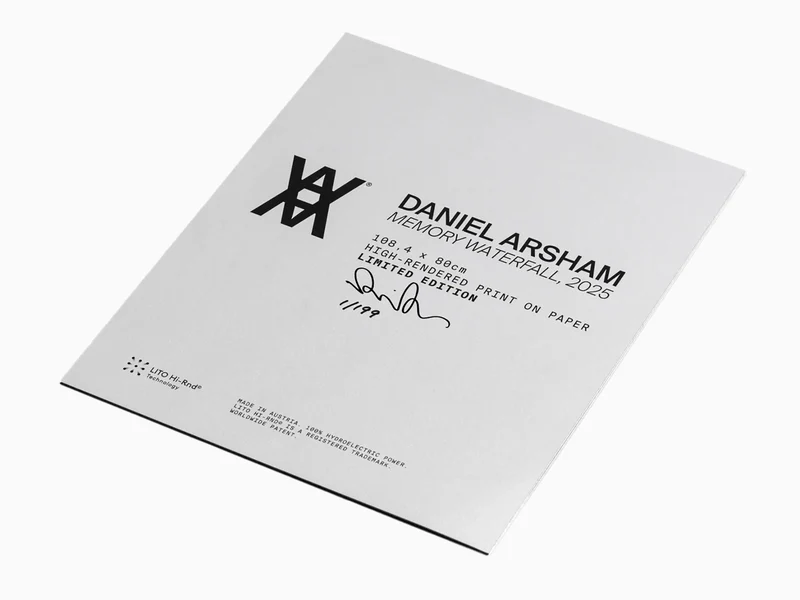 Daniel Arsham - La cascade de la mémoire