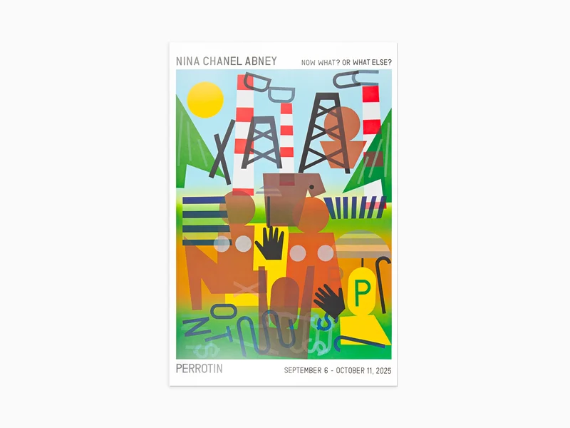 Nina Chanel Abney - QUE FAIRE MAINTENANT ? OU QUOI D'AUTRE ? POSTER ( poster standard)