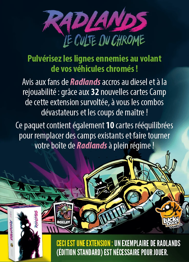 Radlands - Ext. Culte du Chrome (FR)