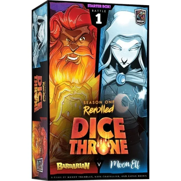 Dice Throne - Season One - Barbarian vs Moon Elf (EN)