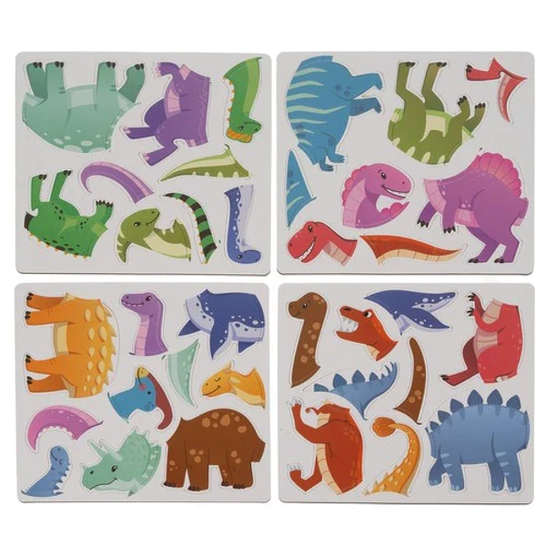 Puzzle dinosaure 3 ans magnétique – puzzle éducatif en boîte