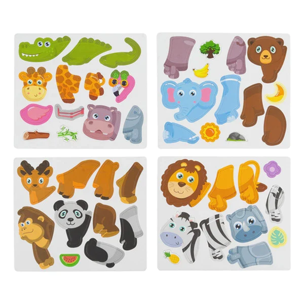 Puzzle animaux magnétique Montessori – puzzle aimanté éducatif pour enfant dès 3 ans