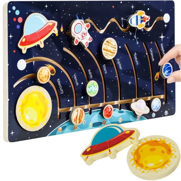 Puzzle système solaire – Découvrir les planètes en s’amusant