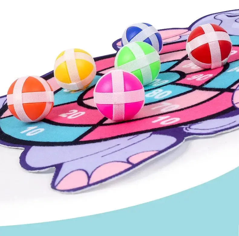 Cible Montessori à balles collantes – Jeu d’adresse pour enfants