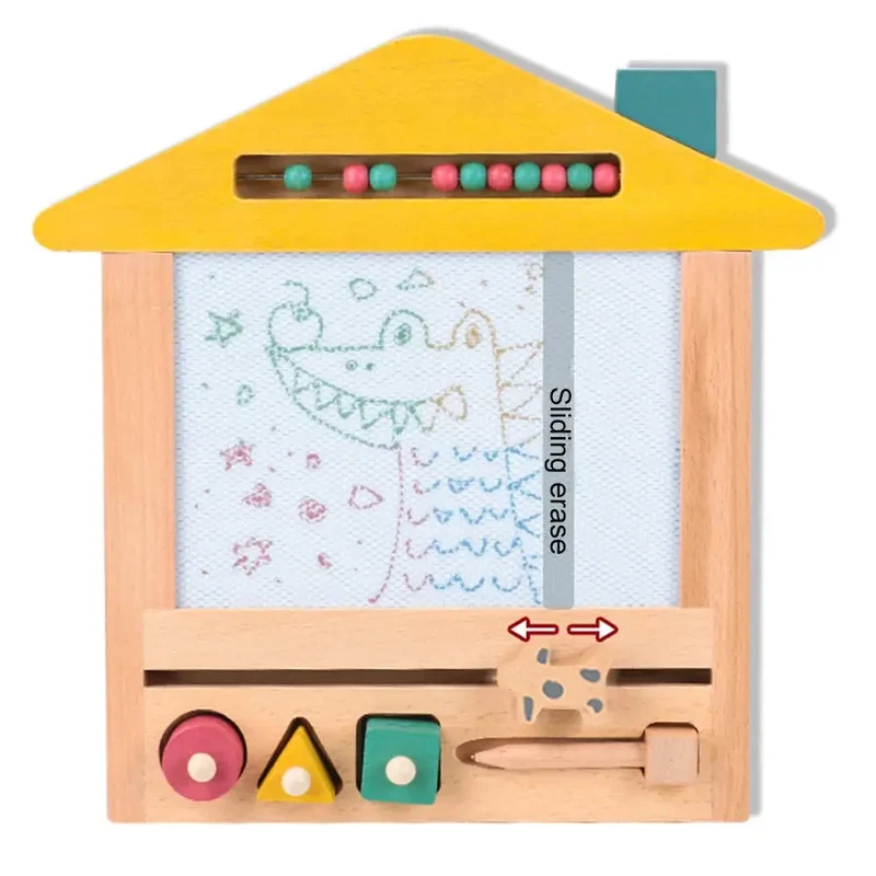 Planche à dessin Montessori en bois – Créativité et apprentissage ludique