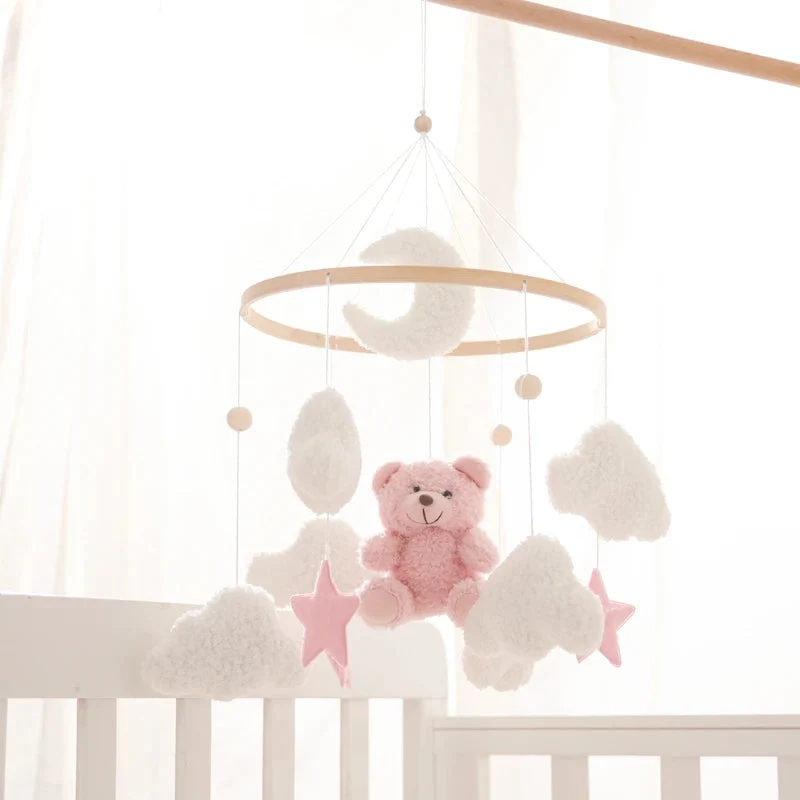 Mobile Montessori pour bébé – Éveil sensoriel et apaisement