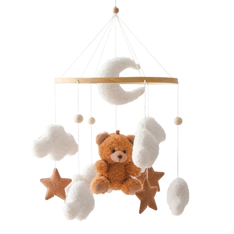Mobile Montessori pour bébé – Éveil sensoriel et apaisement