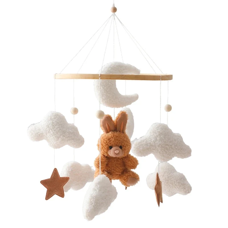 Mobile Montessori pour bébé – Éveil sensoriel et apaisement