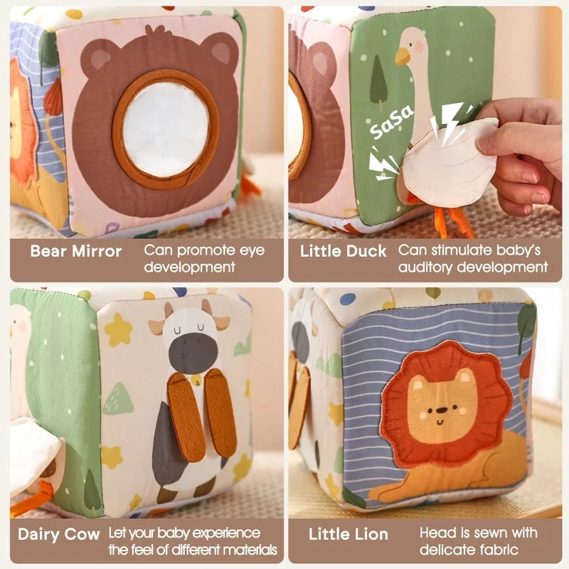 Boîte à mouchoirs magique - Jouet Montessori pour bébé