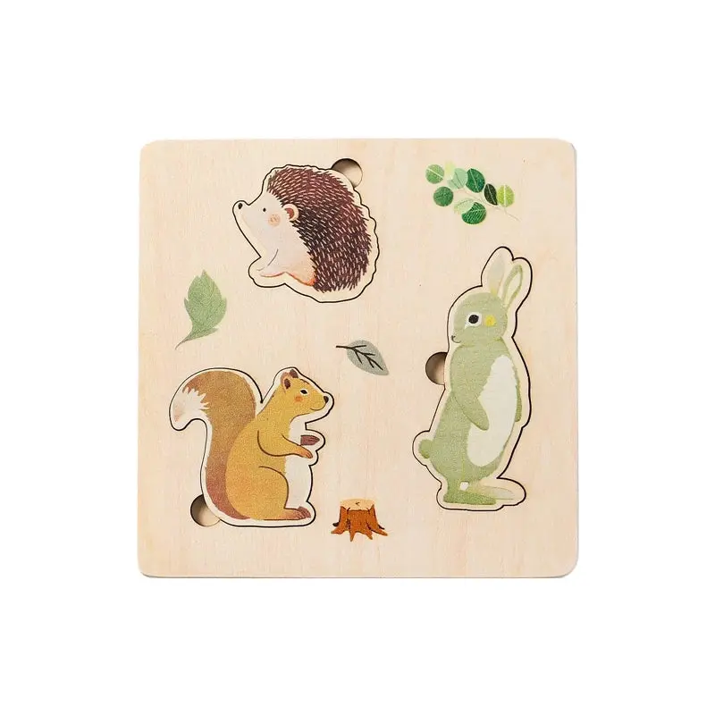 Puzzle Tangram en Bois – Éducation Cognitive