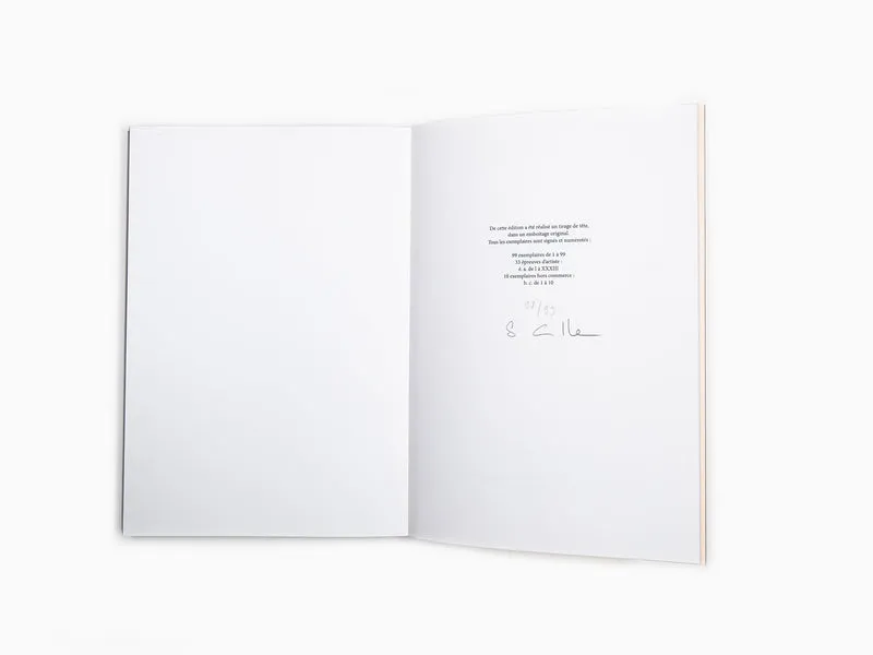 Sophie Calle - Noire dans Blanche (édition spéciale)